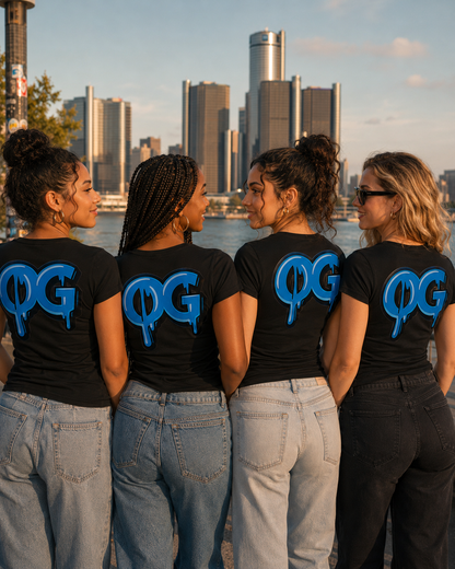 Women’s OG Drip Tee – Honolulu Blue Edition