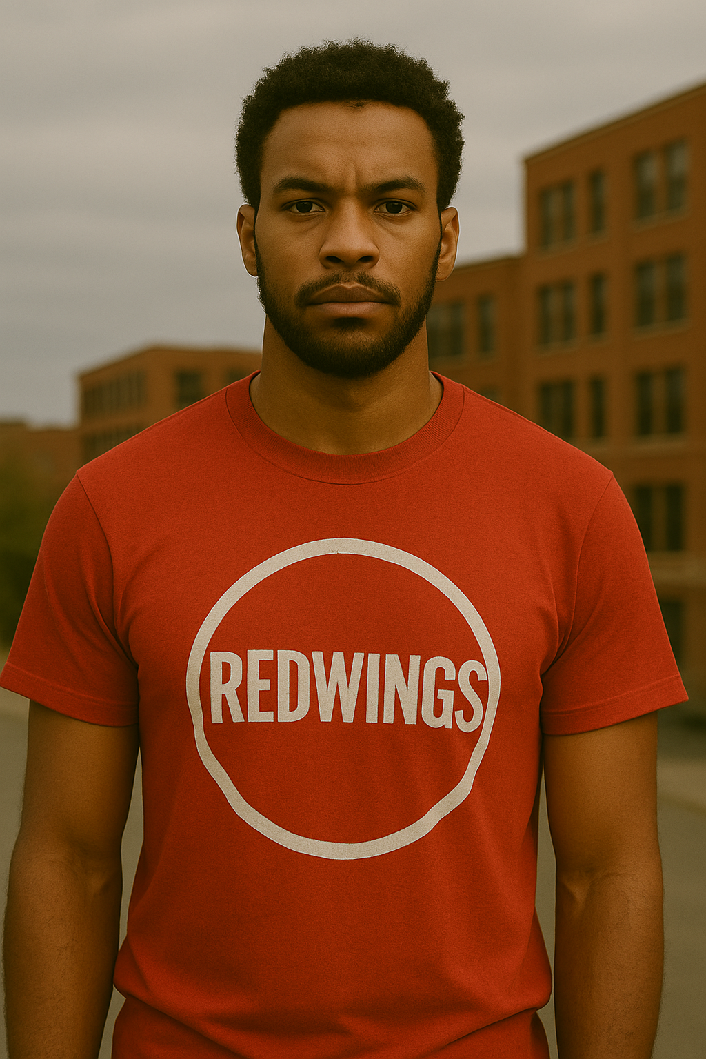 Red Wings Circle Tee