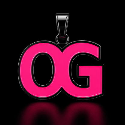 Ladies OG Chain — Sterling Silver, 18K Gold Vermeil & Black