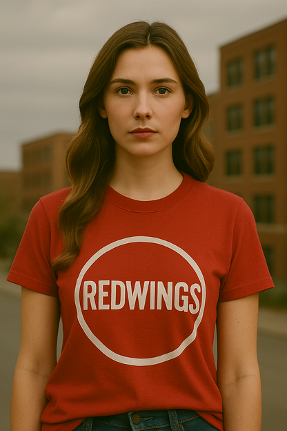 Red Wings Circle Tee