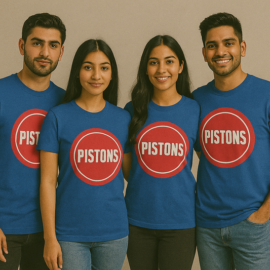 Pistons Circle Tee