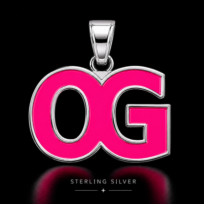 Ladies OG Chain — Sterling Silver, 18K Gold Vermeil & Black