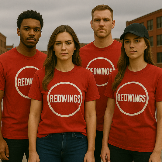 Red Wings Circle Tee