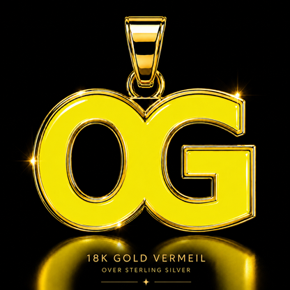 Fellows OG Yellow Pendant Necklace – 18K Gold Vermeil
