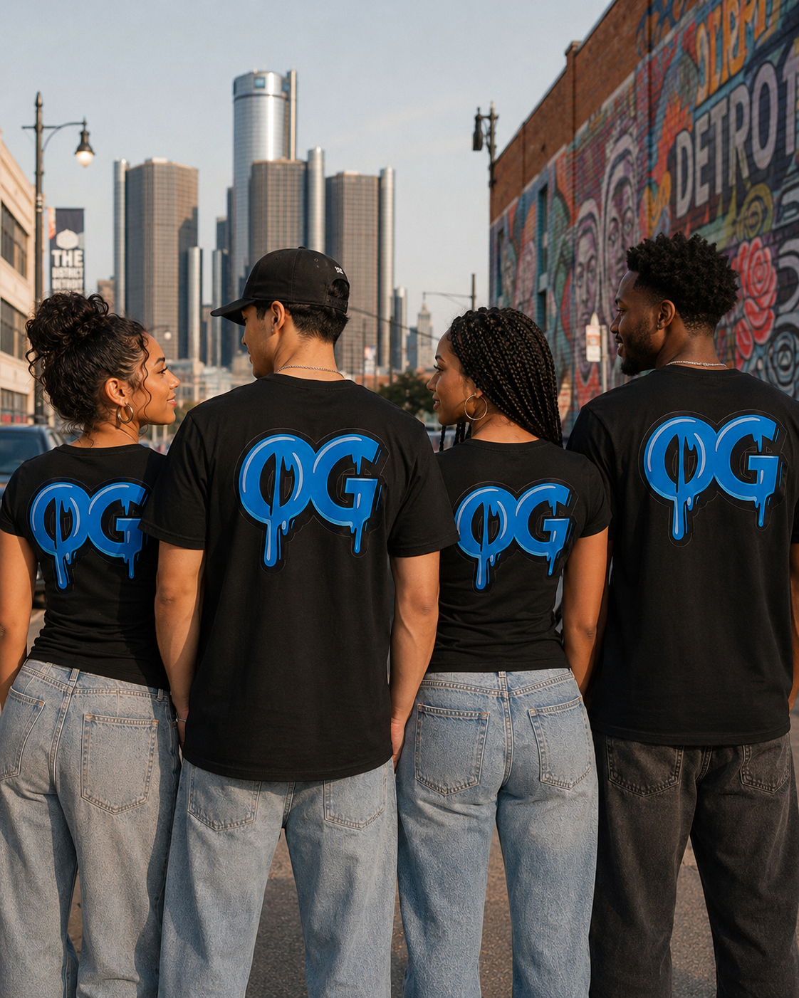 Women’s OG Drip Tee – Honolulu Blue Edition
